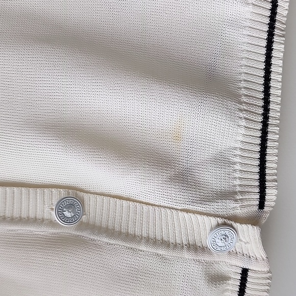 Vintage Versus Gianni Versace Sheer Knit Button Down Viscose Cardigan - Picture 5 of 9